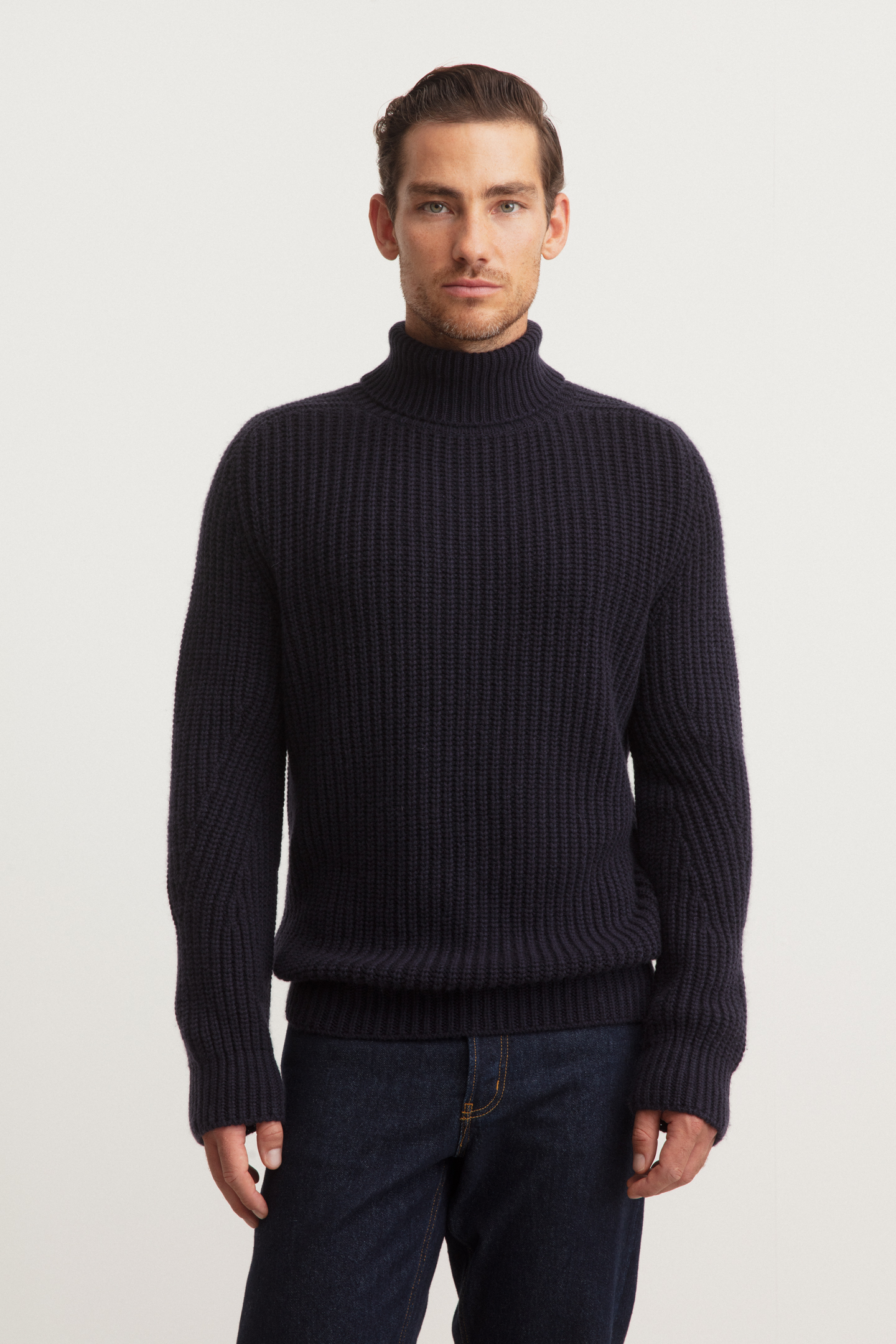 Stonewashed Cashmere Pullover